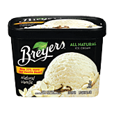 Breyers Ice Cream Natural Vanilla Full-Size Picture